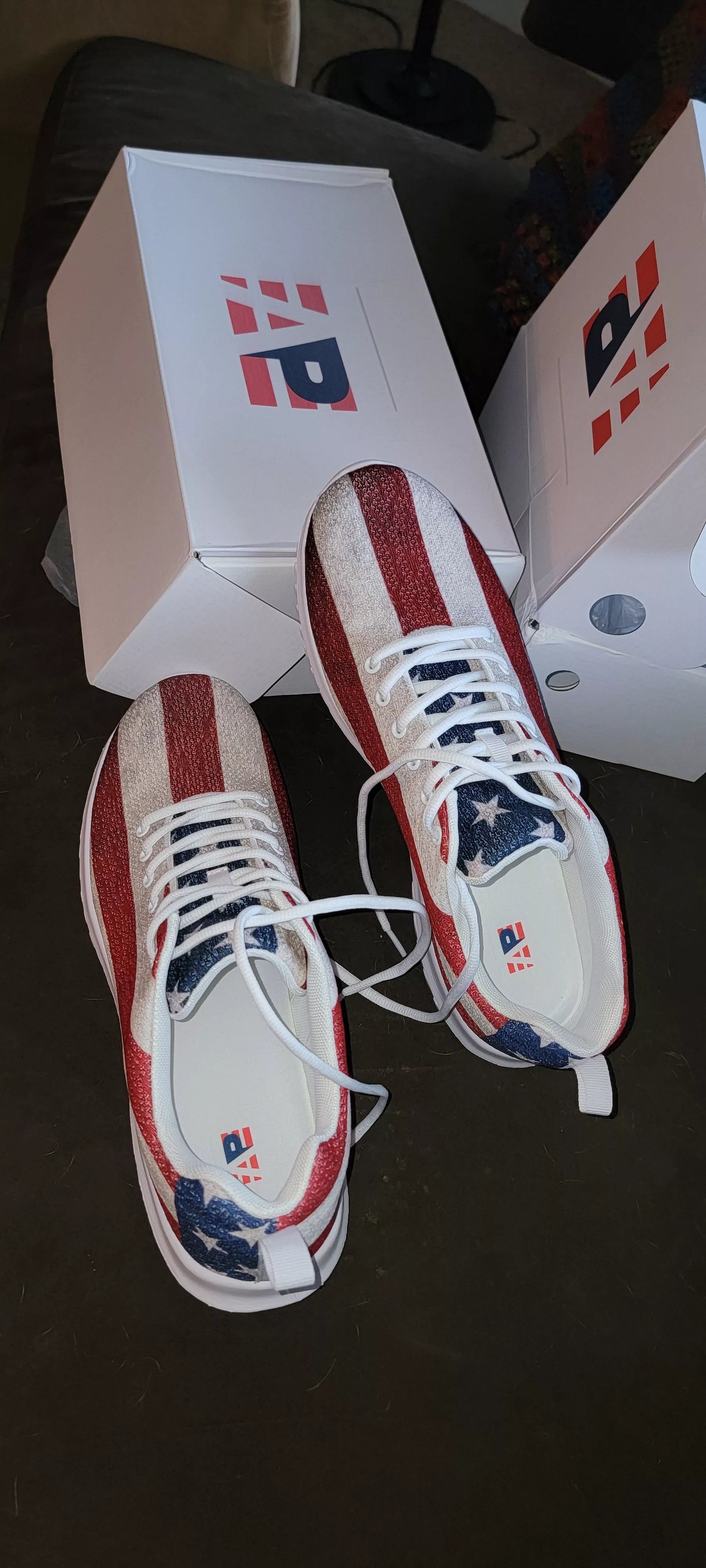 Men's Star-Spangled Sneaks: Shoe Off Your Patriotism!