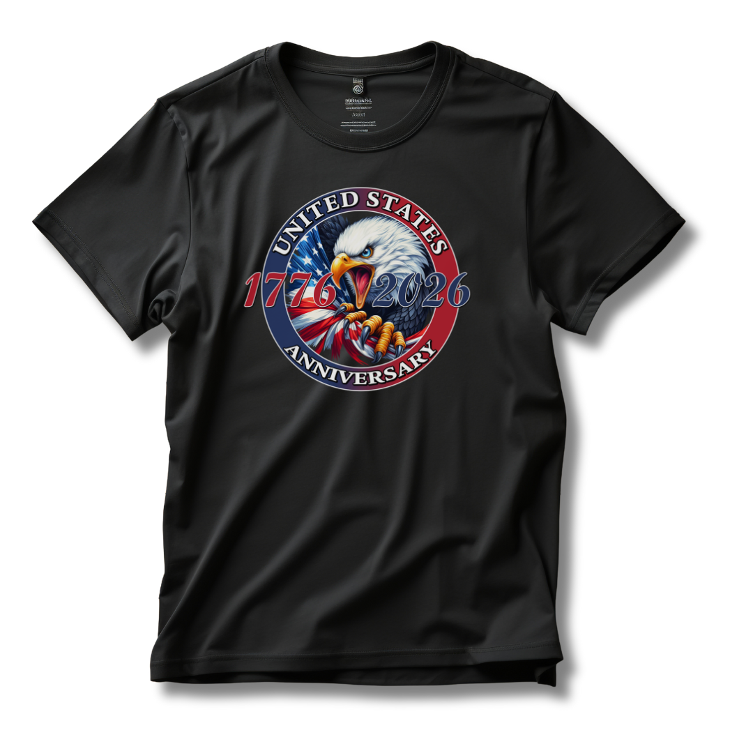 America 250th Anniversary Patriotic T-Shirt – 1776–2026 Edition