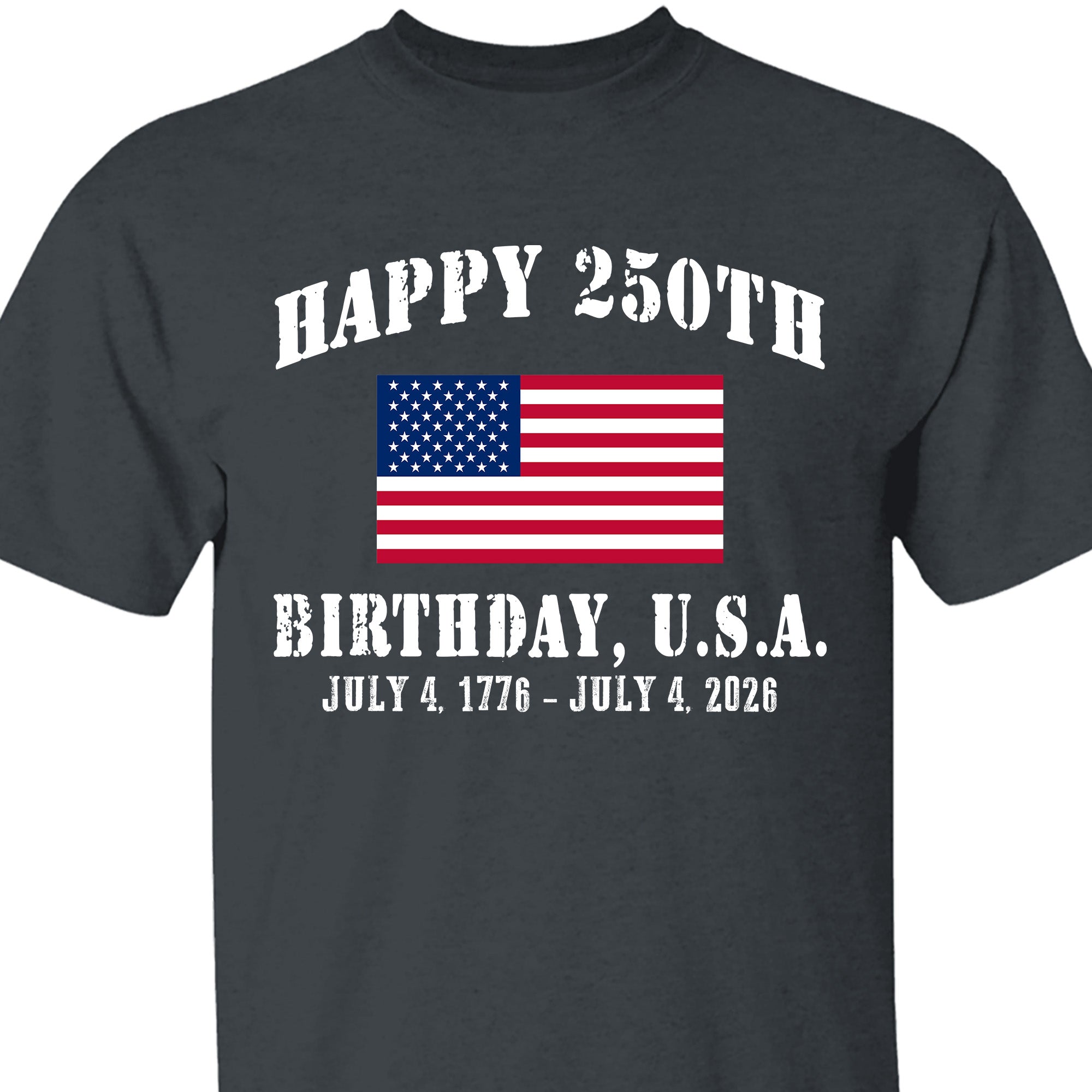 Happy 250 Years Birthday USA Shirt | Patriotic 4th of July 1776–2026 T-Shirt | America 250th Anniversary | Independence Day Shirt 682478