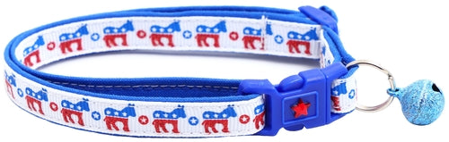 American Political Party Breakaway Cat Collar