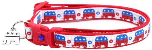 American Political Party Breakaway Cat Collar