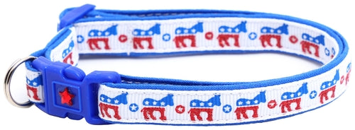 American Political Party Breakaway Cat Collar