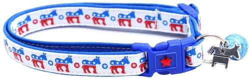 American Political Party Breakaway Cat Collar