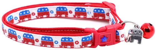 American Political Party Breakaway Cat Collar