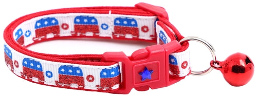 American Political Party Breakaway Cat Collar
