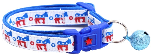 American Political Party Breakaway Cat Collar