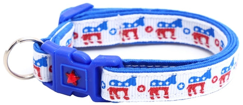 American Political Party Breakaway Cat Collar