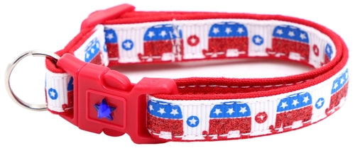 American Political Party Breakaway Cat Collar