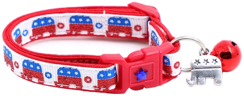 American Political Party Breakaway Cat Collar