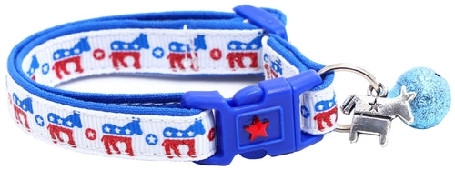American Political Party Breakaway Cat Collar