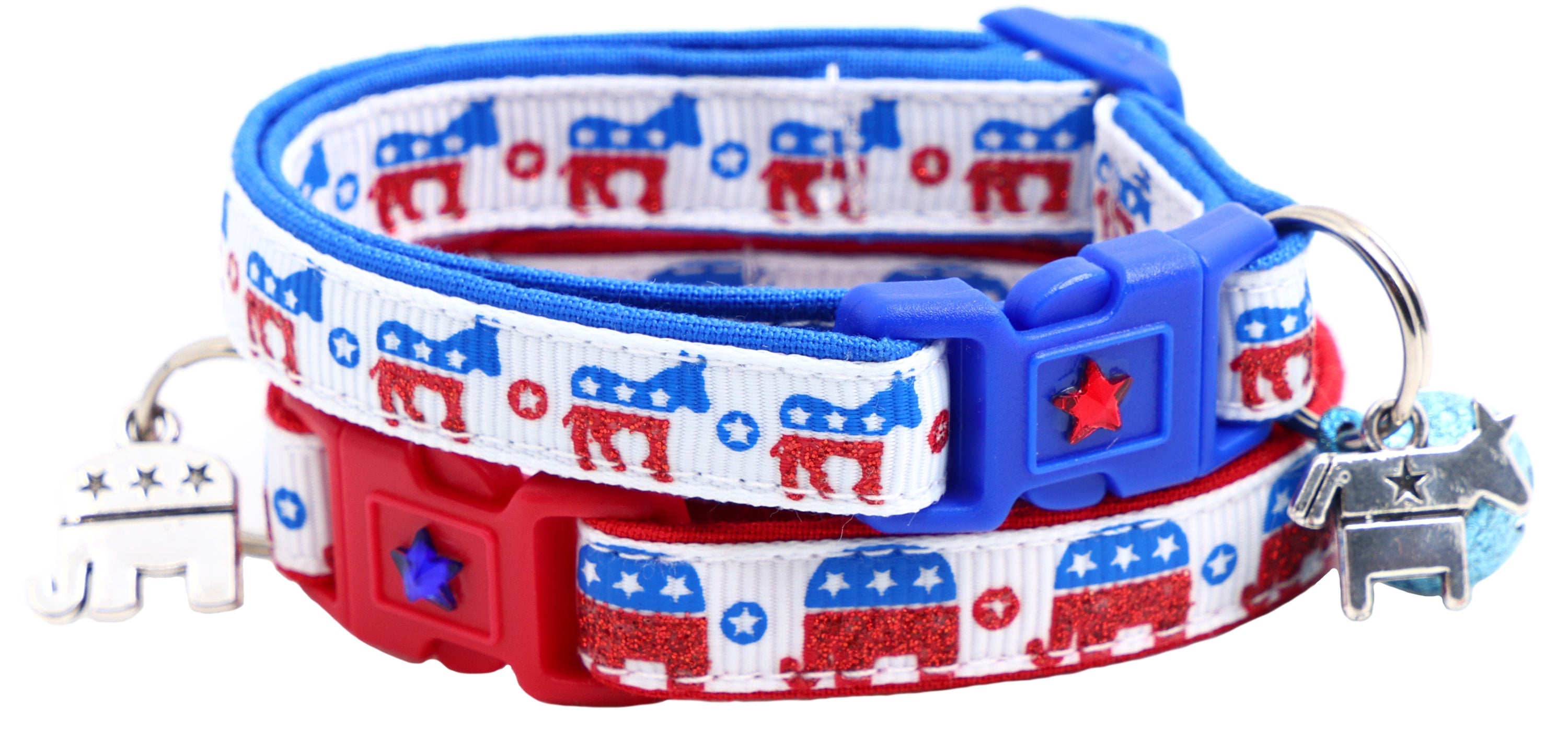 American Political Party Breakaway Cat Collar