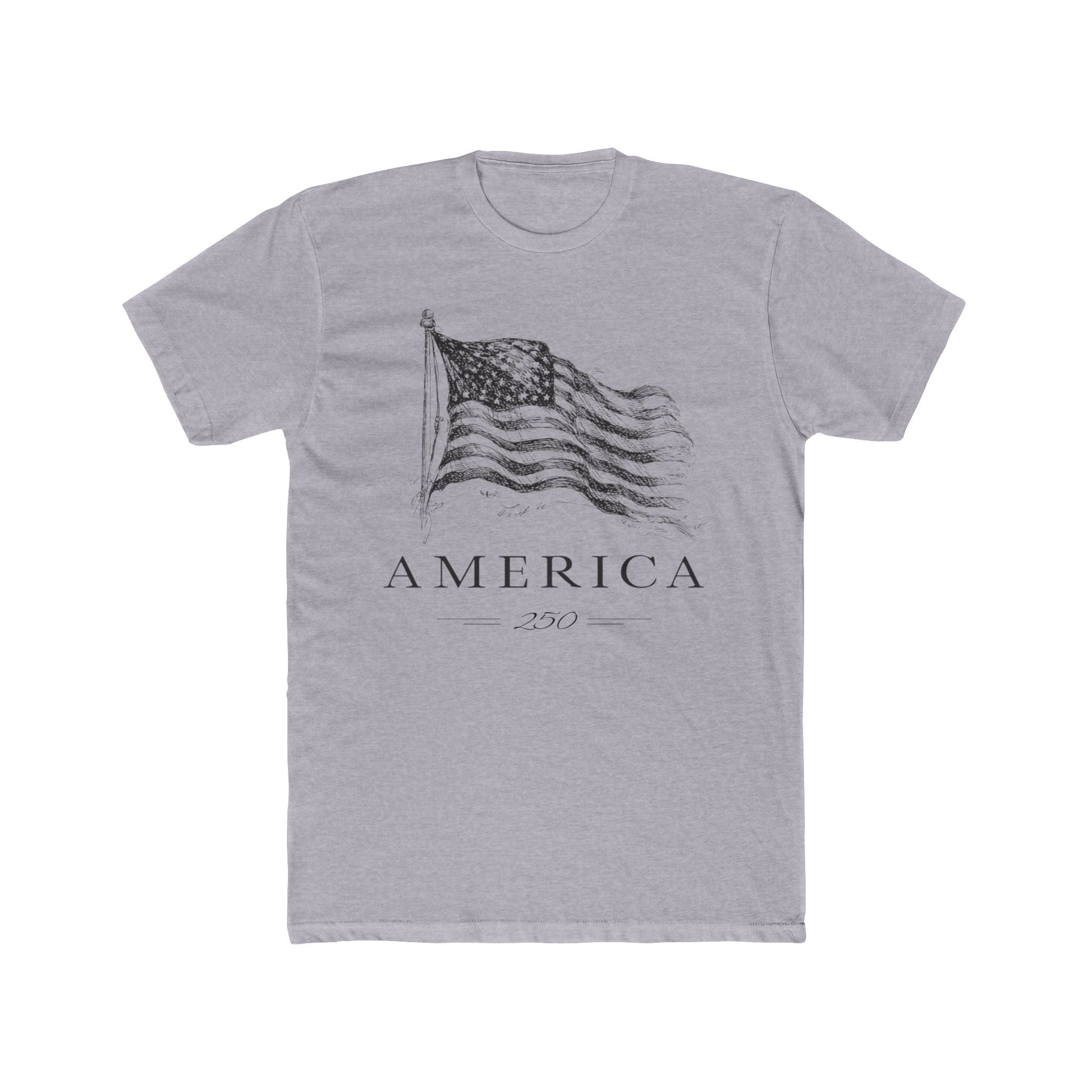 America's 250th Anniversary Vintage Flag T‑Shirt (Patriotic USA Edition)