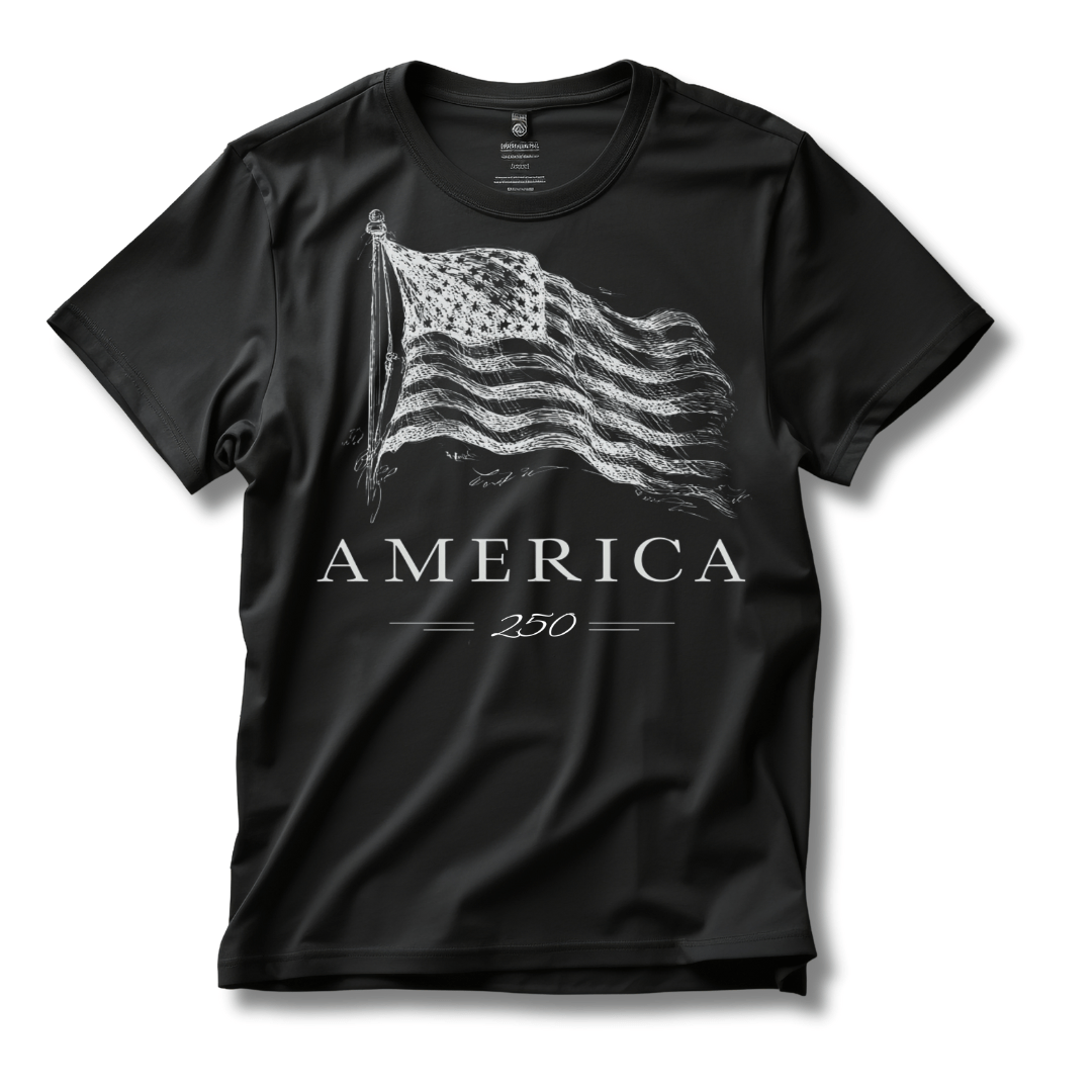 America's 250th Anniversary Vintage Flag T‑Shirt (Patriotic USA Edition)