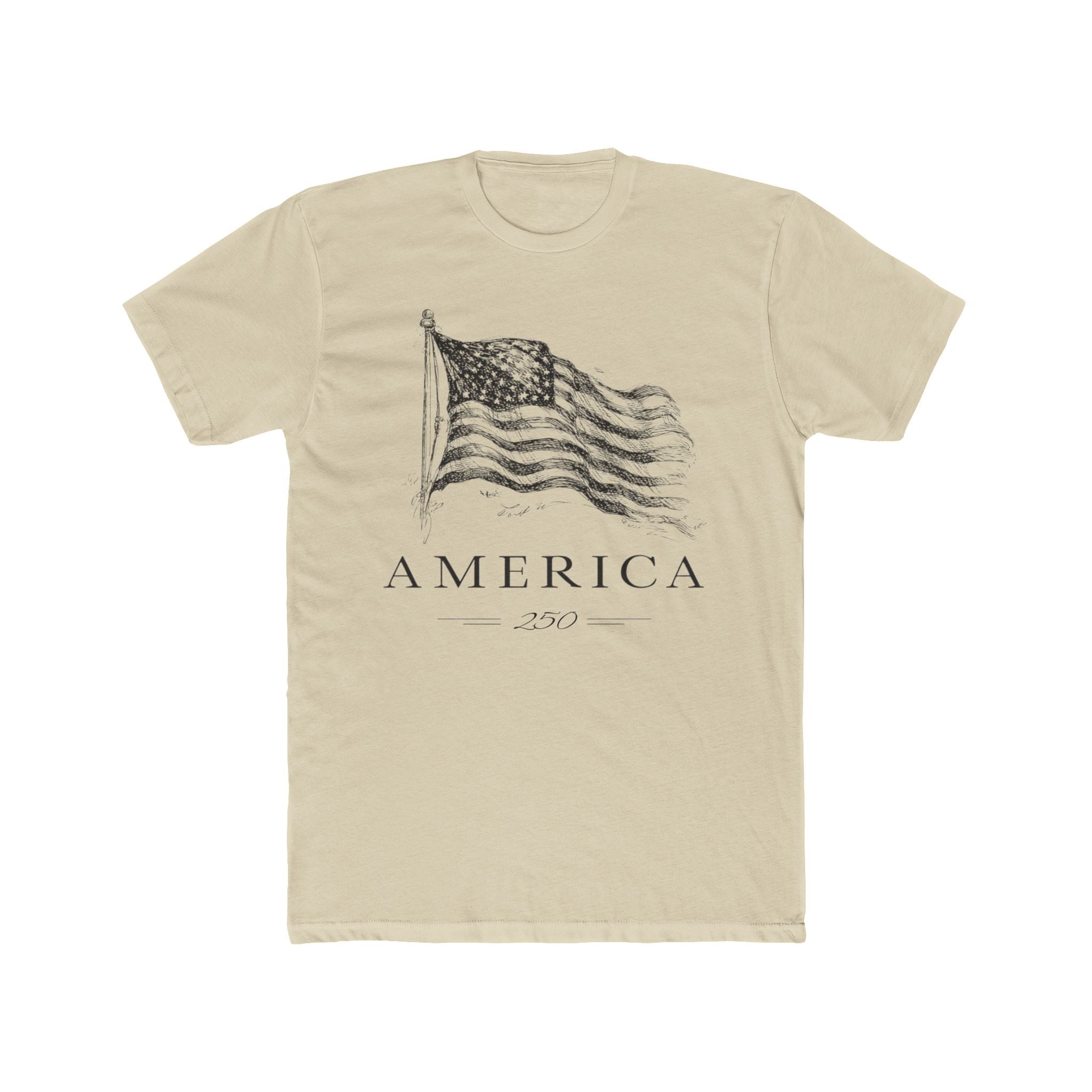 America's 250th Anniversary Vintage Flag T‑Shirt (Patriotic USA Edition)