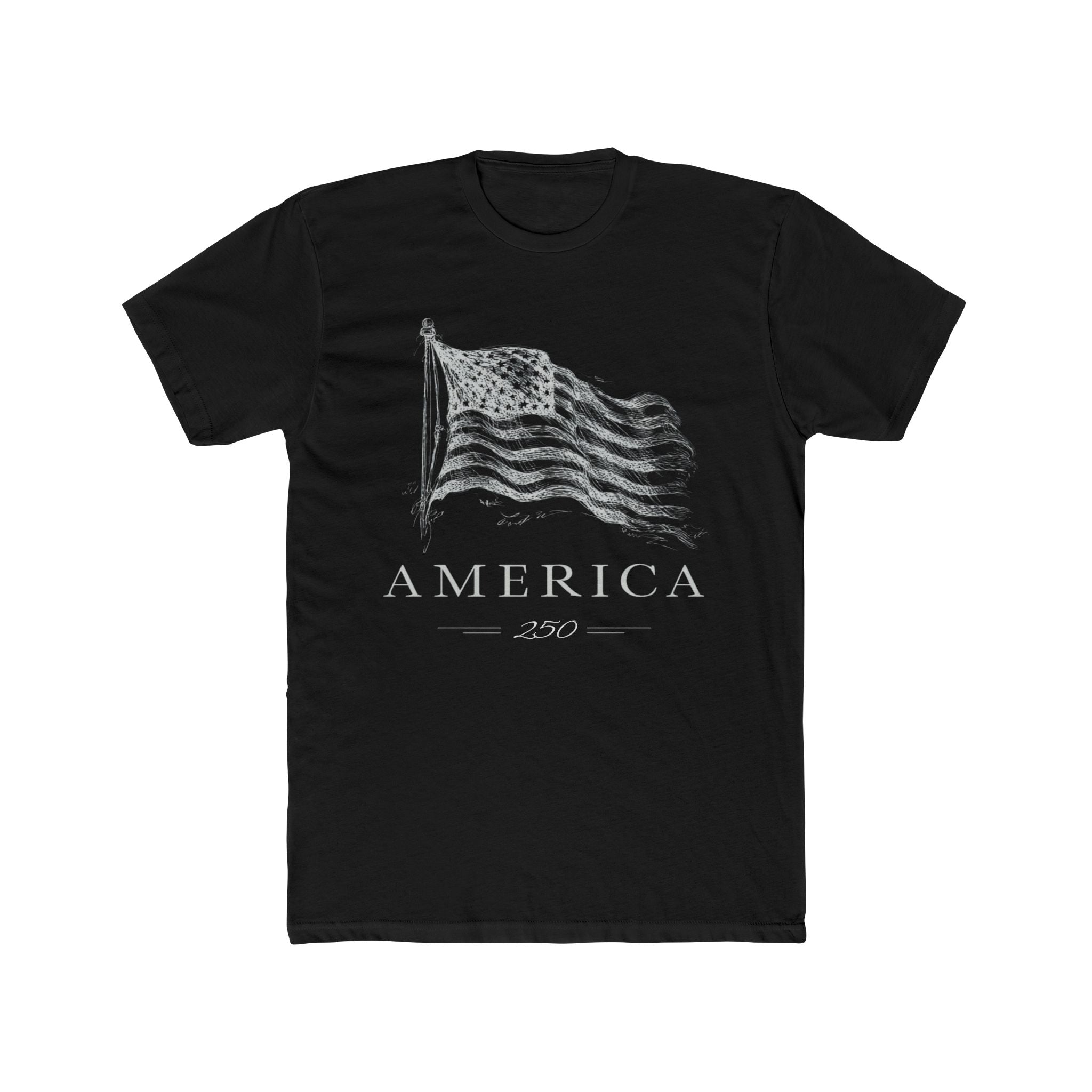America's 250th Anniversary Vintage Flag T‑Shirt (Patriotic USA Edition)