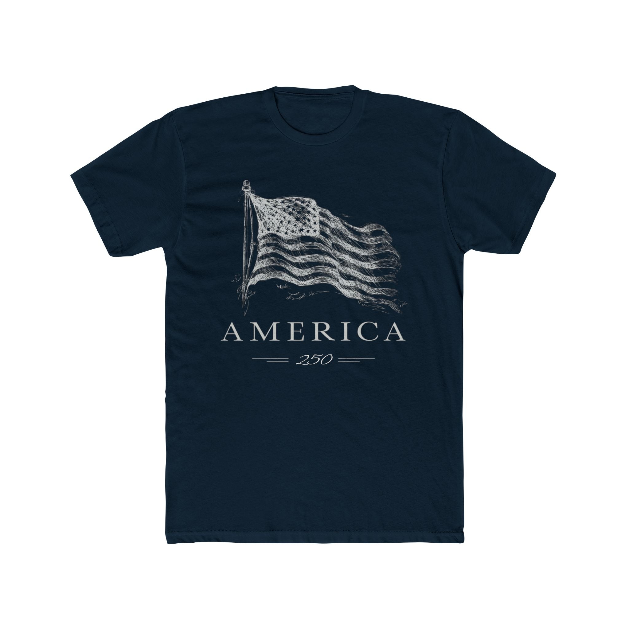 America's 250th Anniversary Vintage Flag T‑Shirt (Patriotic USA Edition)