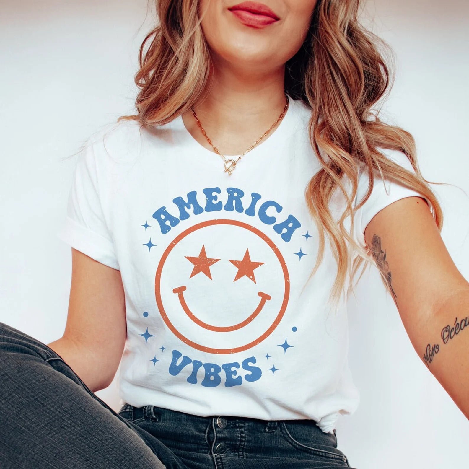 America Vibes 4th Of July T-shirt
